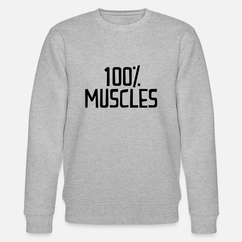 Fitness - Stanley/Stella Unisex Bio-Sweatshirt CHANGER  - Grau meliert