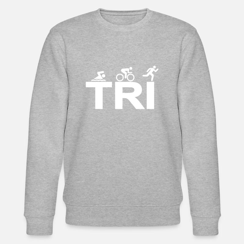 triathlon - Sweat bio CHANGER Stanley/Stella Unisexe - gris chiné