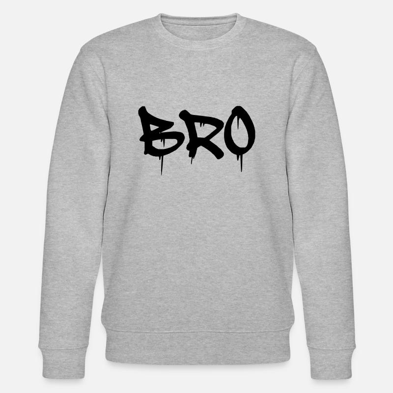 bro - Sweat bio CHANGER Stanley/Stella Unisexe - gris chiné