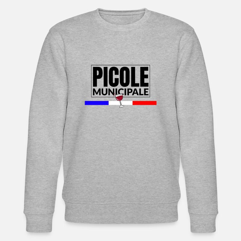 Gemeinde Picole - Stanley/Stella Unisex Bio-Sweatshirt CHANGER  - Grau meliert