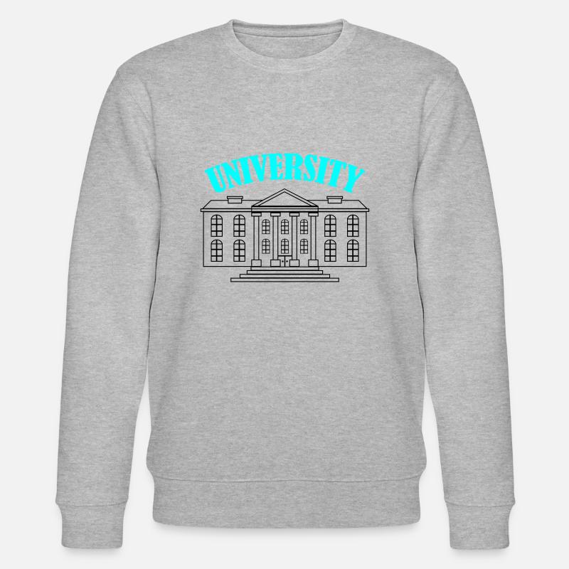University - Stanley/Stella Unisex Bio-Sweatshirt CHANGER  - Grau meliert