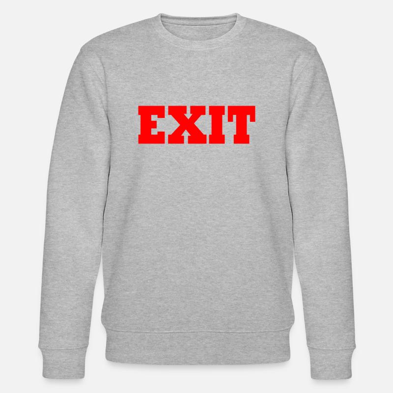 Exit - Stanley/Stella Unisex Bio-Sweatshirt CHANGER  - Grau meliert