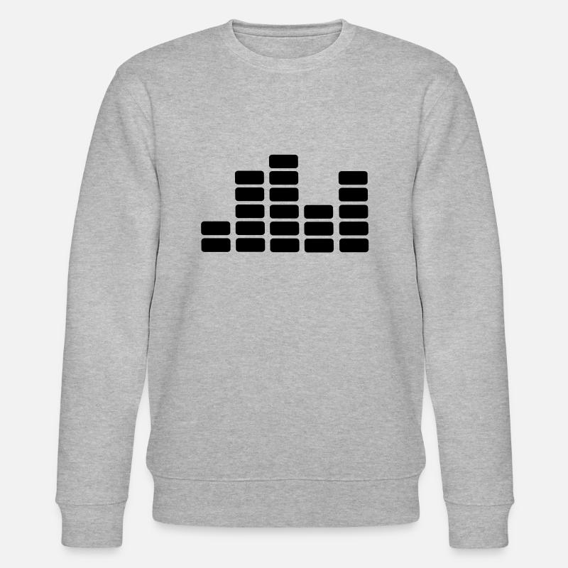 musique - Stanley/Stella Unisex Bio-Sweatshirt CHANGER  - Grau meliert