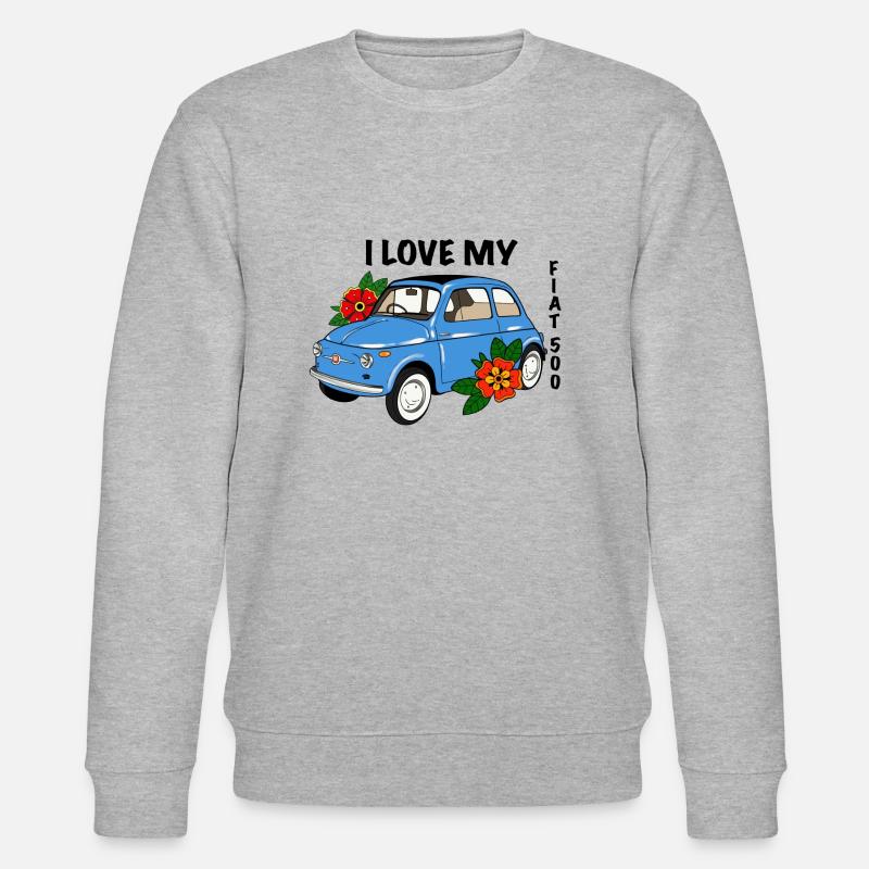 fiat500 - Sweat bio CHANGER Stanley/Stella Unisexe - gris chiné