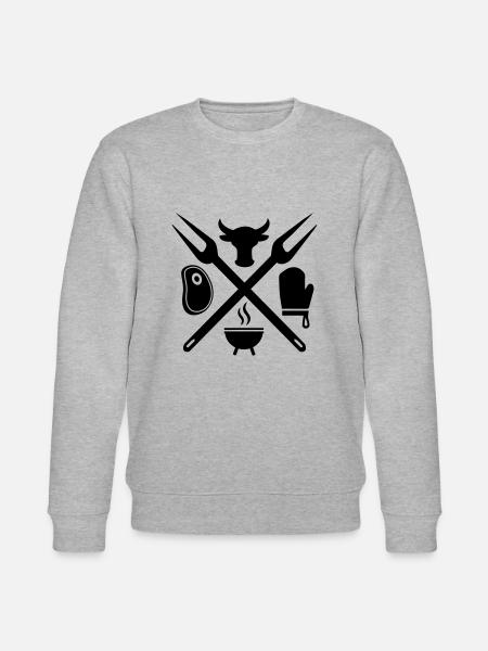 grilling - Stanley/Stella CHANGER Unisex Organic Sweatshirt - heather grey