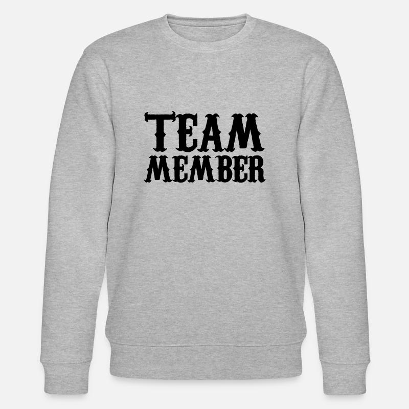 team member - Stanley/Stella CHANGER Unisex Organic Sweatshirt - heather grey