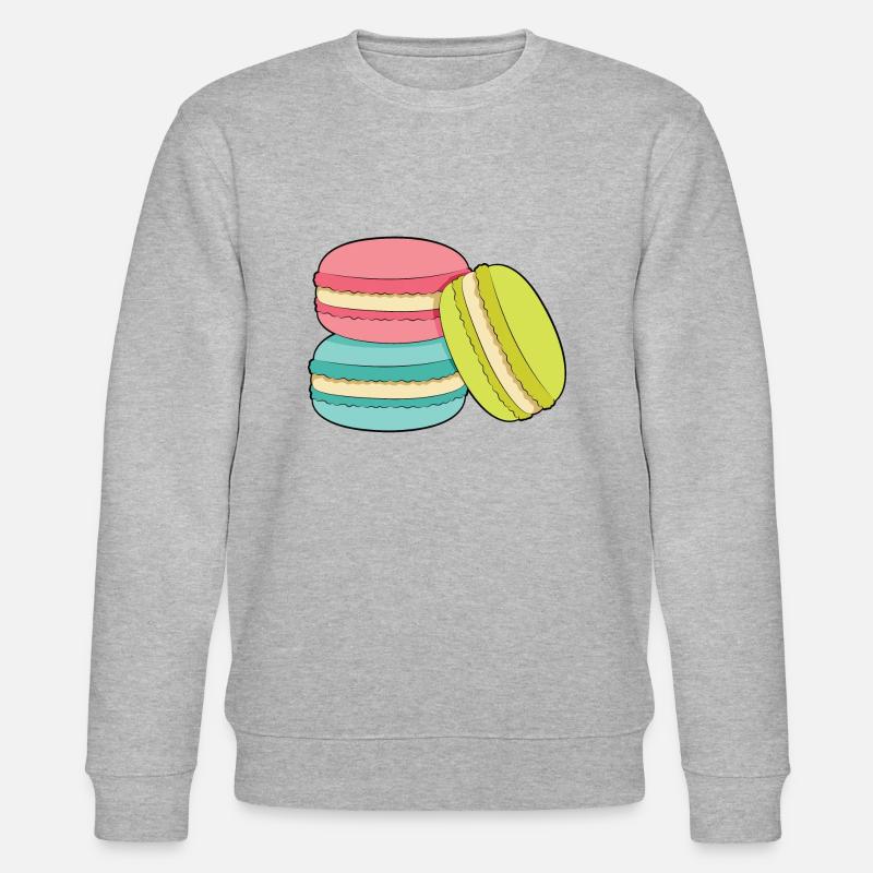 Macarons - Sweat bio CHANGER Stanley/Stella Unisexe - gris chiné