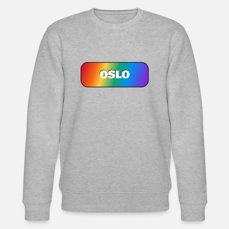 ARC-EN-CIEL OSLO PRIDE - Sweat bio CHANGER Stanley/Stella Unisexe - gris chiné