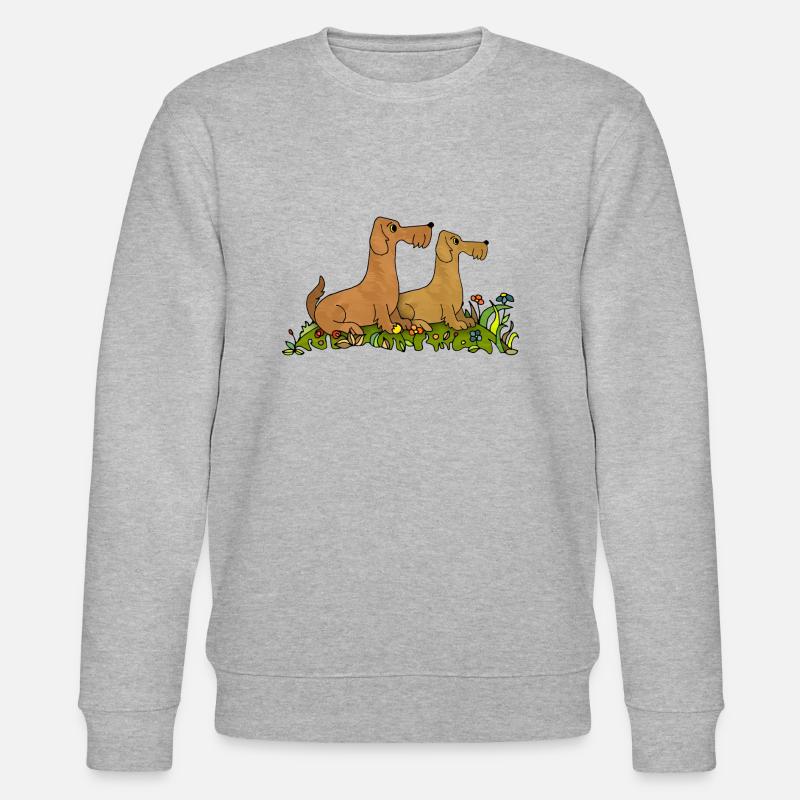 Chiens - Sweat bio CHANGER Stanley/Stella Unisexe - gris chiné