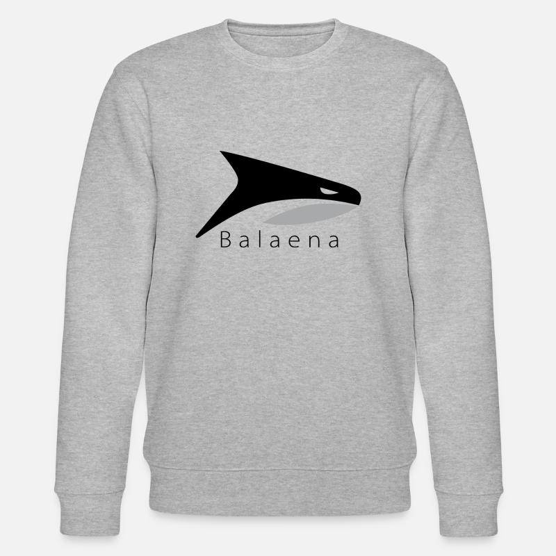 BALAENA - Stanley/Stella Unisex Bio-Sweatshirt CHANGER - Grau meliert