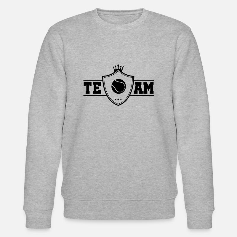 Équipe de tennis - Sweat bio CHANGER Stanley/Stella Unisexe - gris chiné