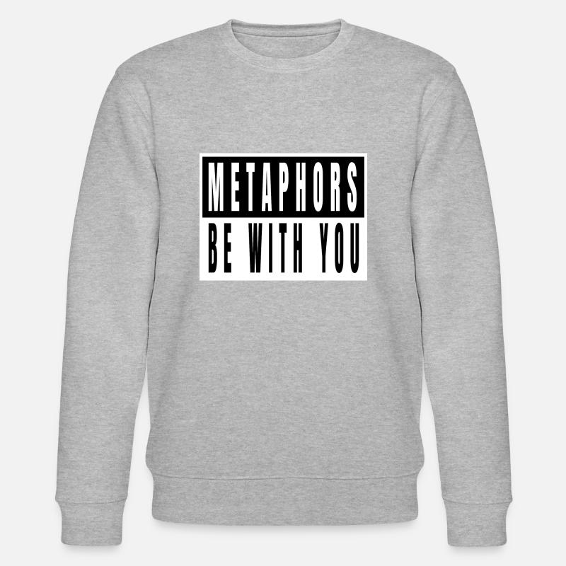 writing book lover creativewriting coffeecups - Stanley/Stella Unisex Bio-Sweatshirt CHANGER - Grau meliert