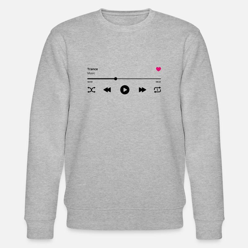 Trance - Stanley/Stella Unisex Bio-Sweatshirt CHANGER  - Grau meliert