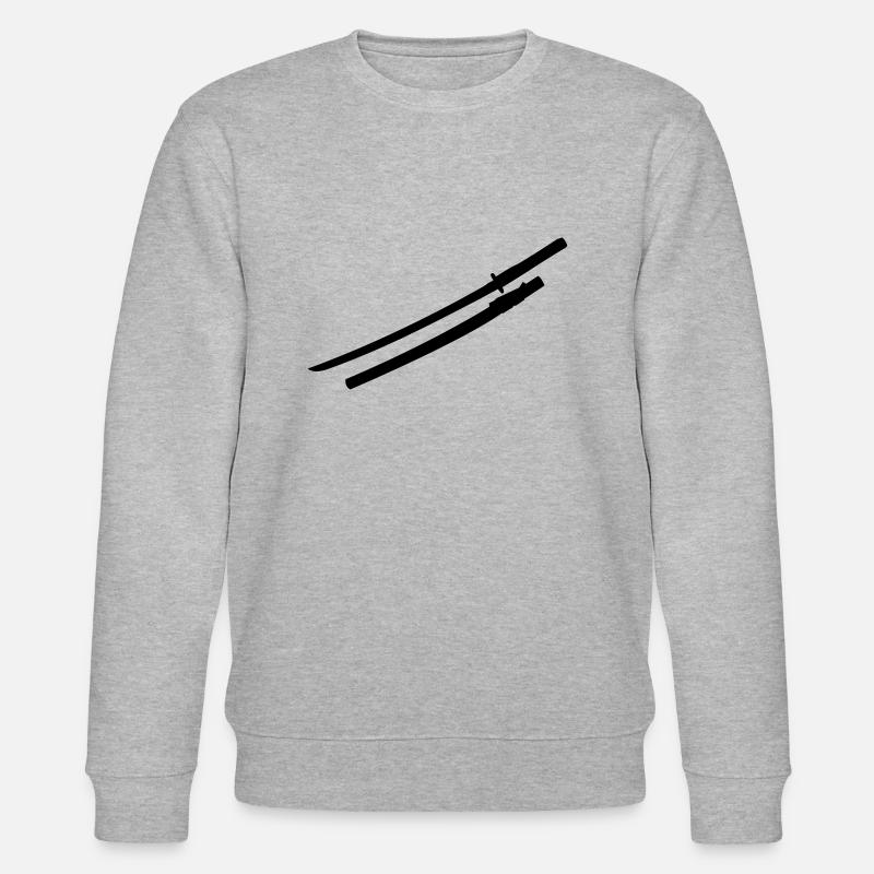 Samurai épée - Sweat bio CHANGER Stanley/Stella Unisexe - gris chiné