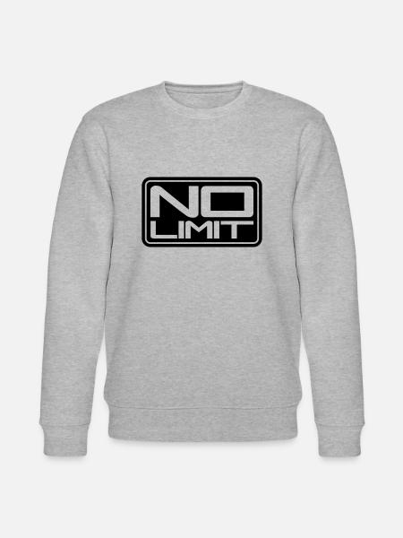 No Limit Shield - Stanley/Stella CHANGER Unisex Organic Sweatshirt - heather grey