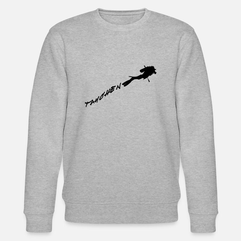 Tauchen - Stanley/Stella Unisex Bio-Sweatshirt CHANGER  - Grau meliert