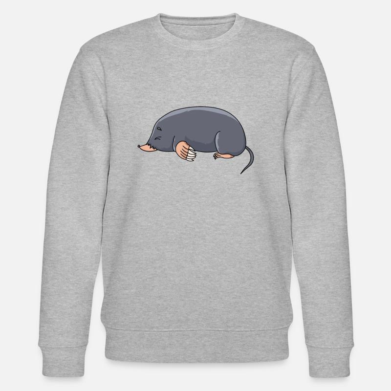 Maulwurf - Stanley/Stella Unisex Bio-Sweatshirt CHANGER  - Grau meliert
