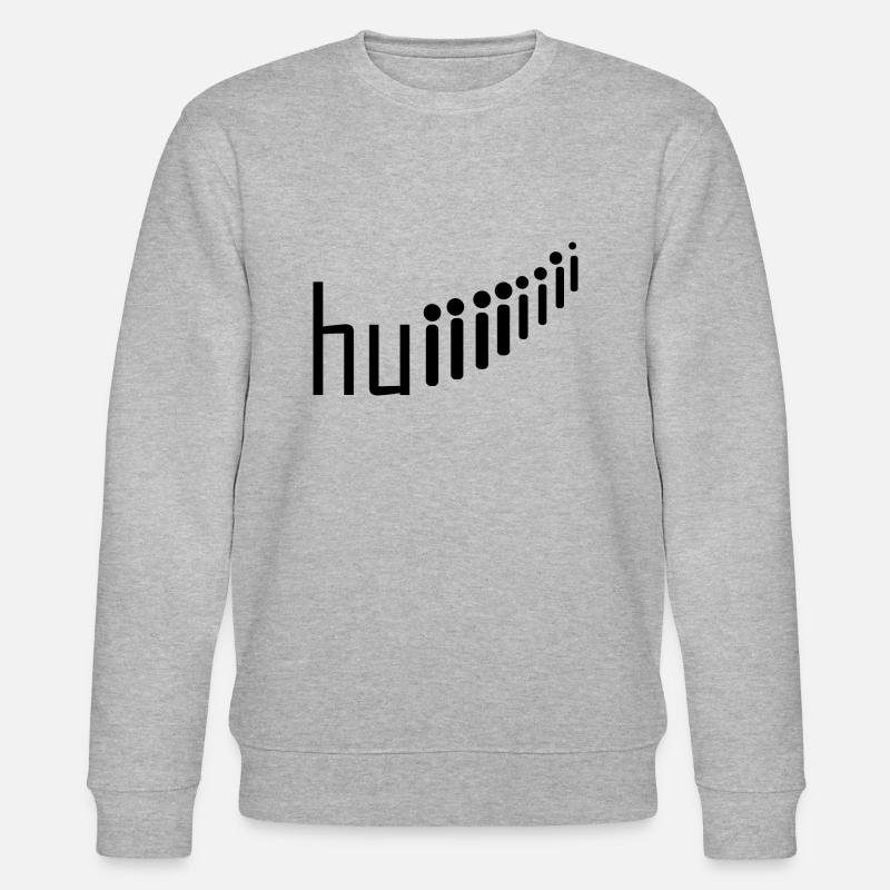 Rollercoaster Achterbahn - Stanley/Stella Unisex Bio-Sweatshirt CHANGER  - Grau meliert