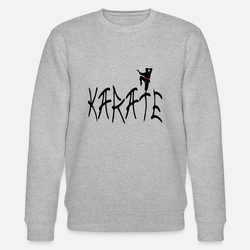 Karate - Stanley/Stella Unisex Bio-Sweatshirt CHANGER  - Grau meliert