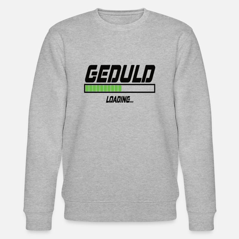 Geduld Loading... - Stanley/Stella Unisex Bio-Sweatshirt CHANGER  - Grau meliert