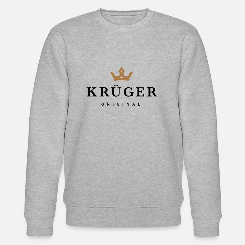Kruger - Sweat bio CHANGER Stanley/Stella Unisexe - gris chiné