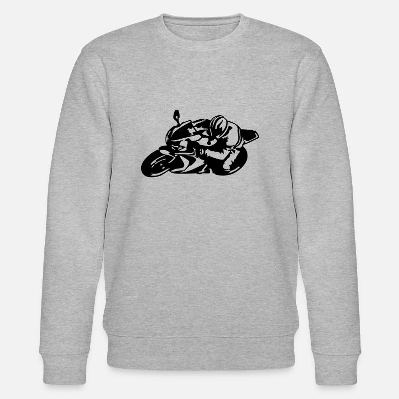 HRC 1000RR - Stanley/Stella Unisex Bio-Sweatshirt CHANGER  - Grau meliert