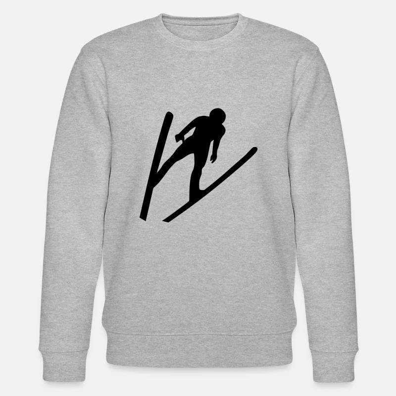 Saut de ski - Sweat bio CHANGER Stanley/Stella Unisexe - gris chiné