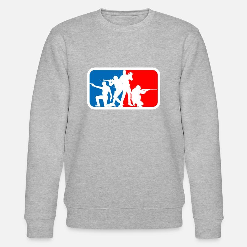 squad - Stanley/Stella Unisex Bio-Sweatshirt CHANGER - Grau meliert