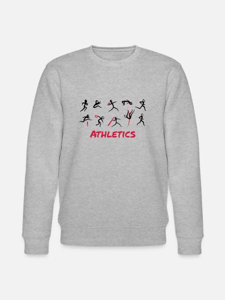 Athletics, Track and Field - Stanley/Stella CHANGER Unisex Organic Sweatshirt - heather grey