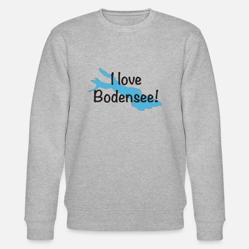 bodensee - Stanley/Stella Unisex Bio-Sweatshirt CHANGER  - Grau meliert