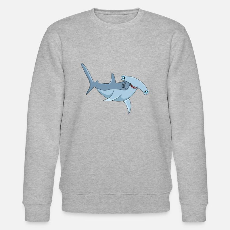 Requin marteau - Sweat bio CHANGER Stanley/Stella Unisexe - gris chiné
