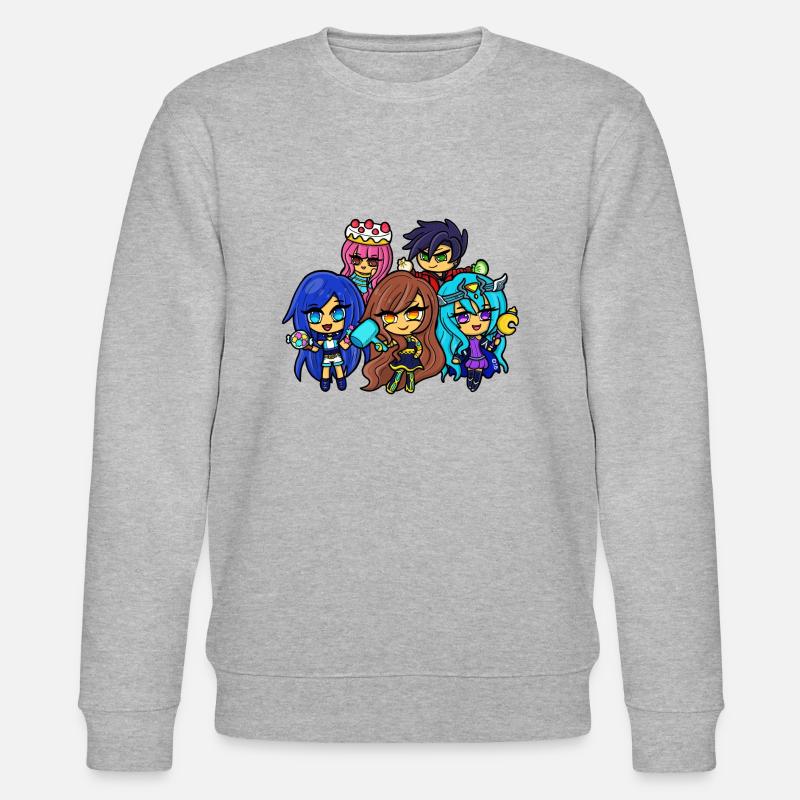 Spiele Krew Cuties - Stanley/Stella Unisex Bio-Sweatshirt CHANGER  - Grau meliert