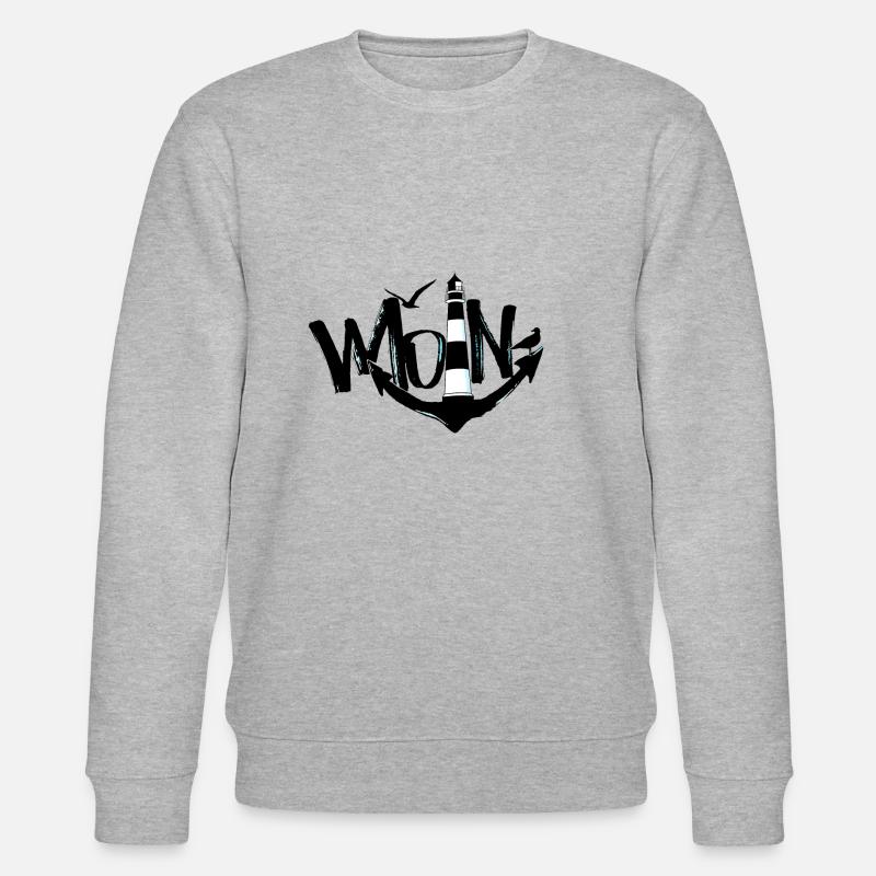 MoinMoin - Sweat bio CHANGER Stanley/Stella Unisexe - gris chiné