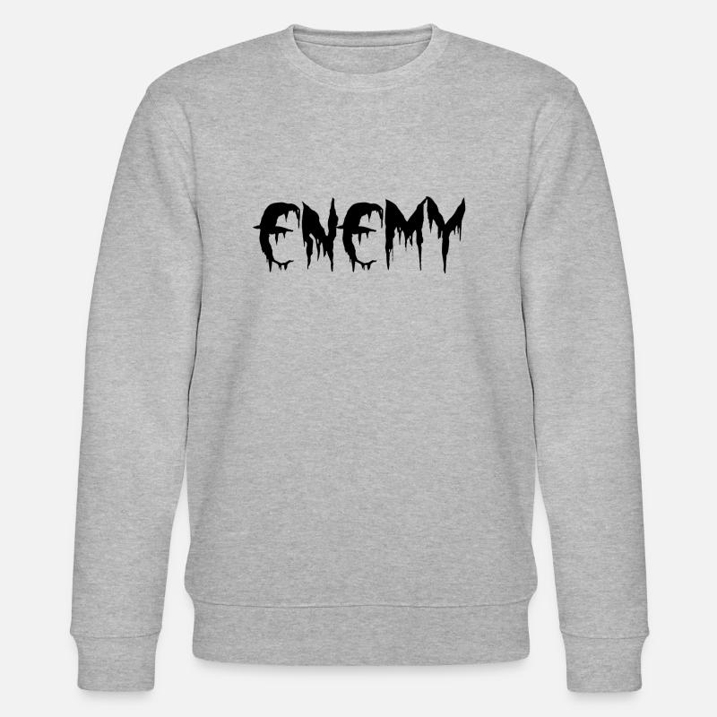Enemy - Stanley/Stella Unisex Bio-Sweatshirt CHANGER  - Grau meliert