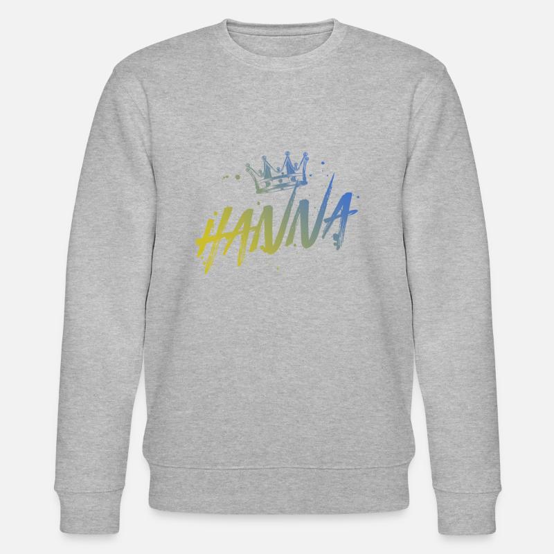 Hanna - Stanley/Stella Unisex Bio-Sweatshirt CHANGER  - Grau meliert