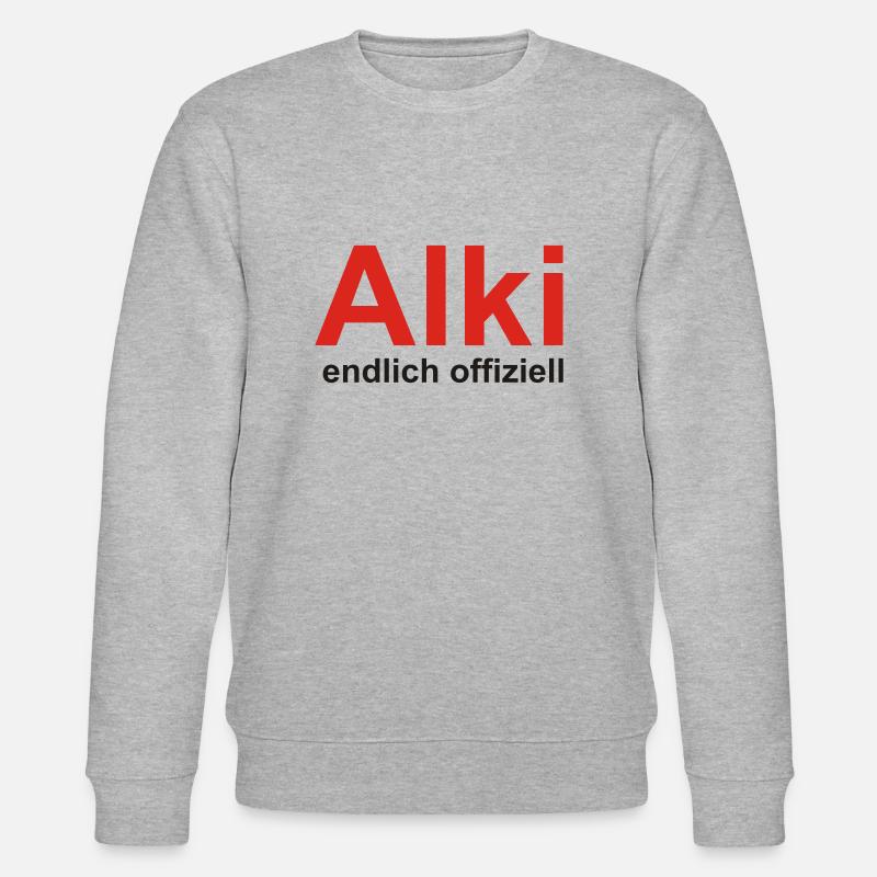alki - Stanley/Stella Unisex Bio-Sweatshirt CHANGER  - Grau meliert