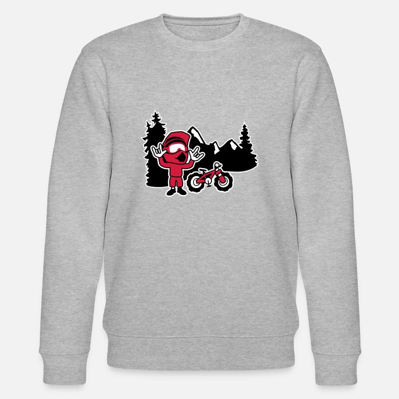 Freerider - Stanley/Stella Unisex Bio-Sweatshirt CHANGER  - Grau meliert