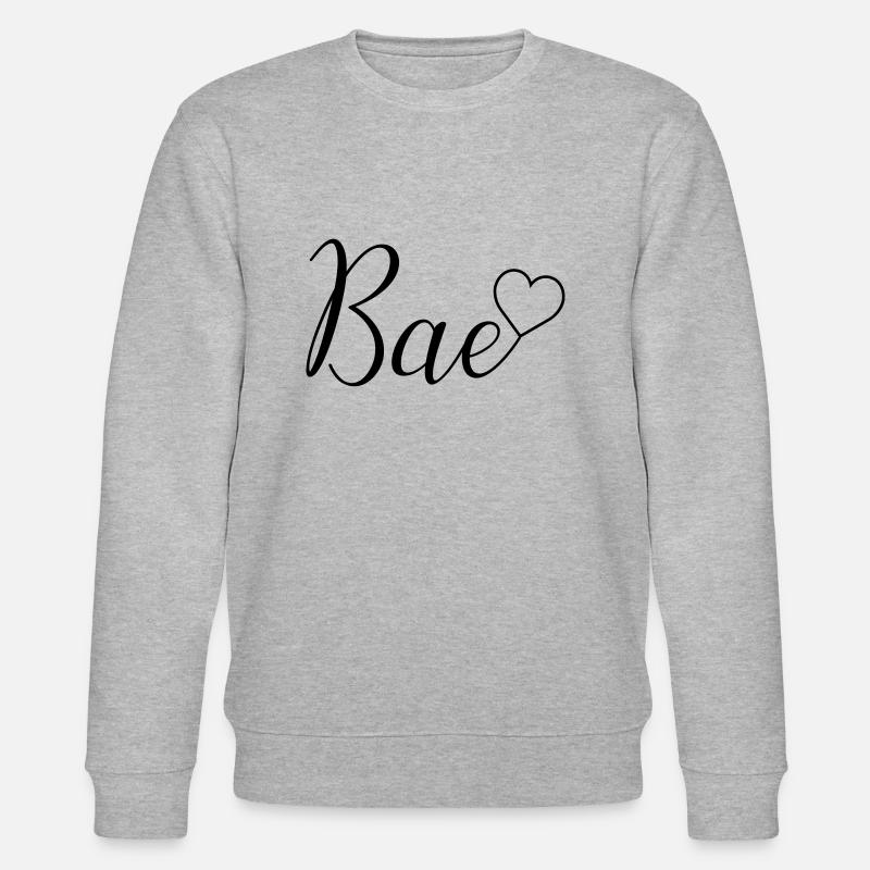 Bae - Stanley/Stella Unisex Bio-Sweatshirt CHANGER  - Grau meliert
