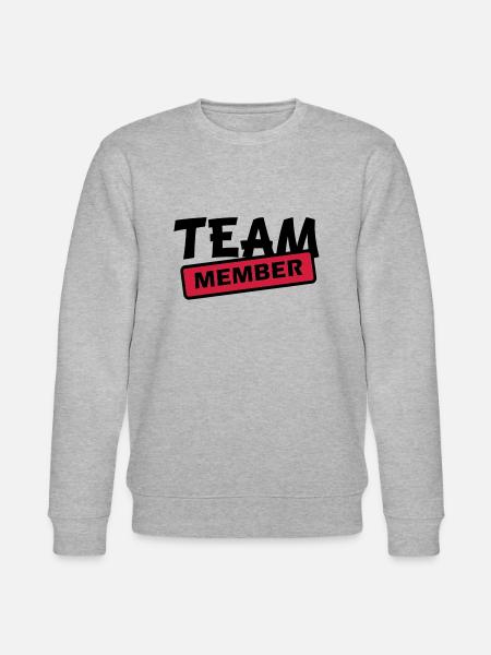 team member - Stanley/Stella CHANGER Unisex Organic Sweatshirt - heather grey