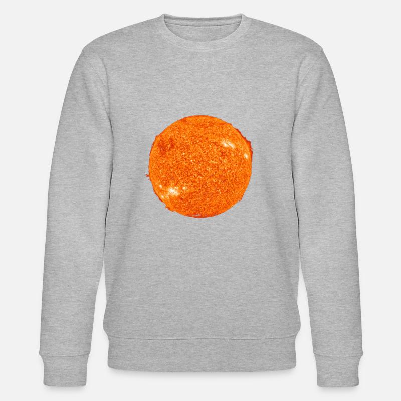 Sonne - Stanley/Stella Unisex Bio-Sweatshirt CHANGER  - Grau meliert