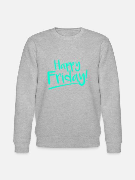 Joyeux vendredi Joyeux vendredi - Sweat bio CHANGER Stanley/Stella Unisexe - gris chiné