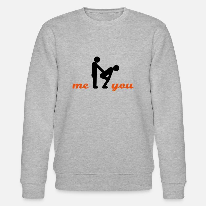 two guys - Stanley/Stella Unisex Bio-Sweatshirt CHANGER  - Grau meliert