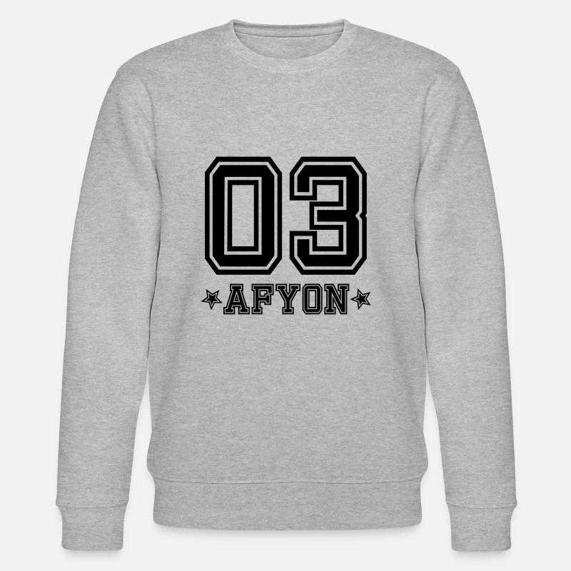 Afyon 03 - Sweat bio CHANGER Stanley/Stella Unisexe - gris chiné
