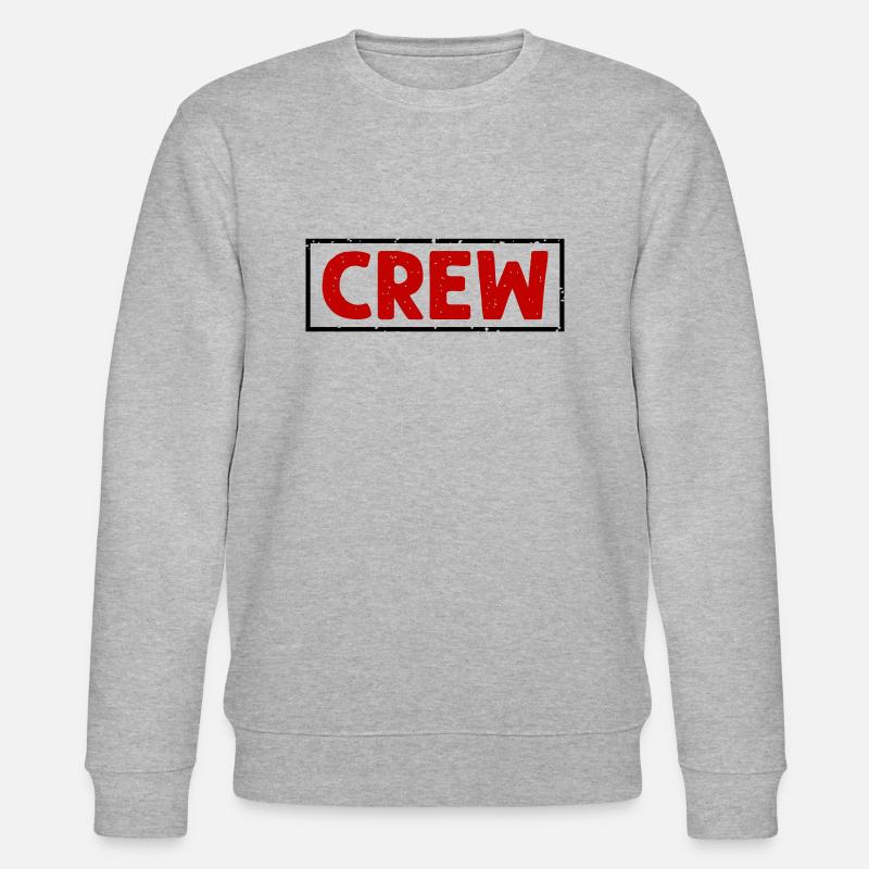 Crew - Stanley/Stella Unisex Bio-Sweatshirt CHANGER  - Grau meliert
