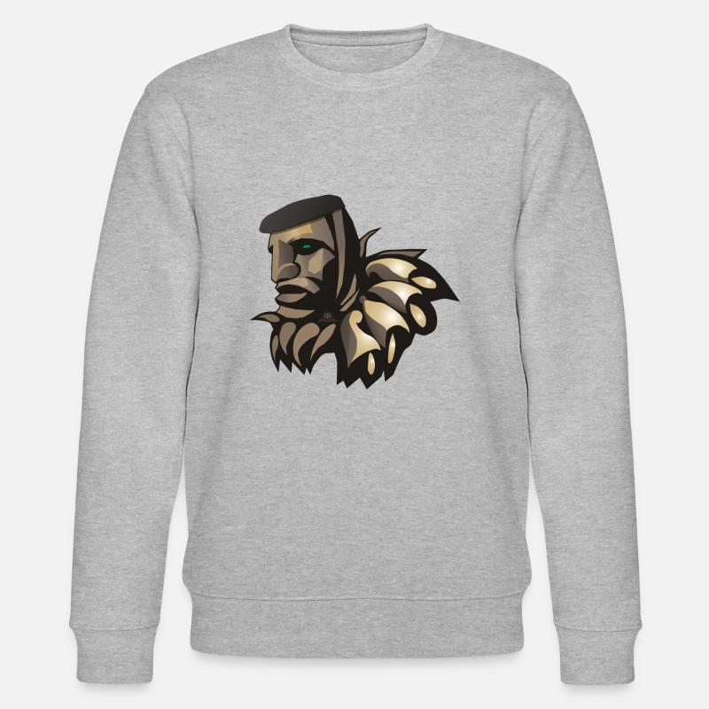 Sardaigne Mamuthones - Sweat bio CHANGER Stanley/Stella Unisexe - gris chiné