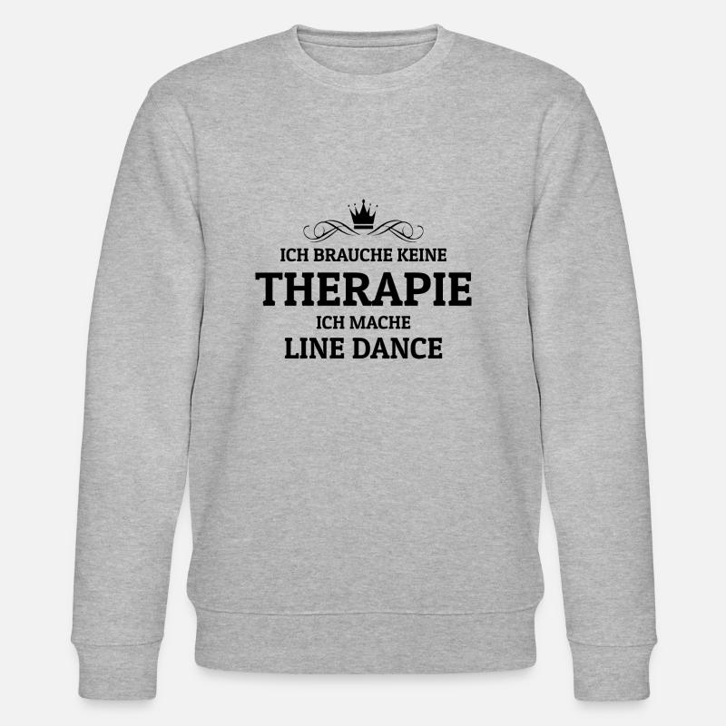 Dancing Dance Music - Stanley/Stella Unisex Bio-Sweatshirt CHANGER - Grau meliert