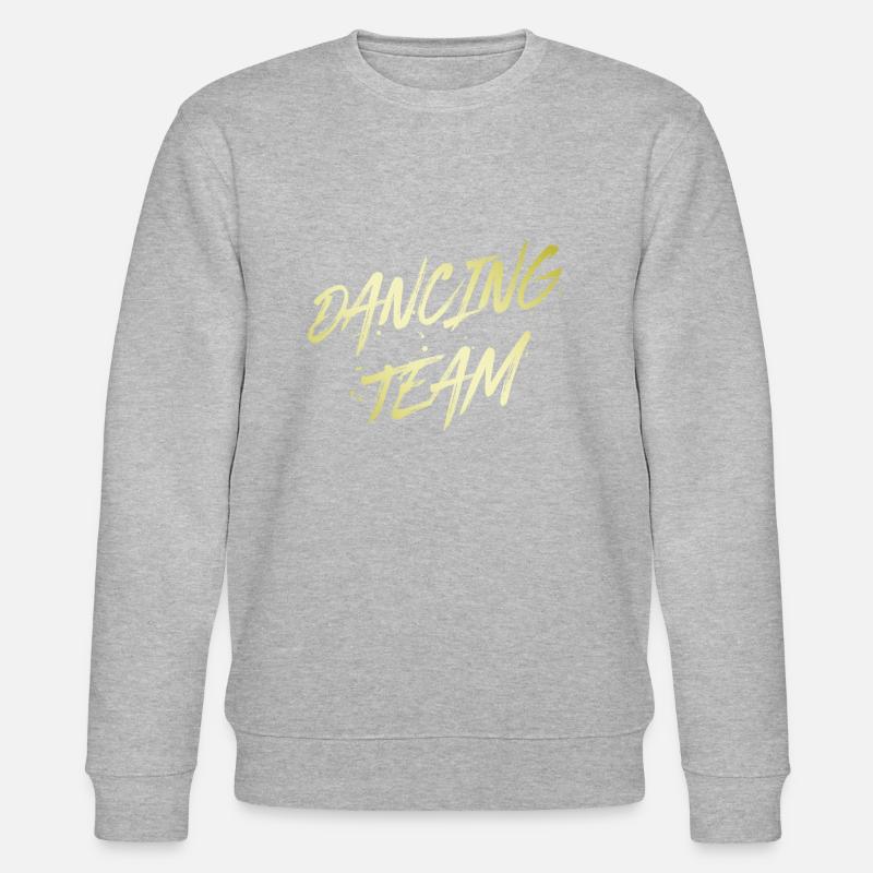 Dancing Team - Stanley/Stella Unisex Bio-Sweatshirt CHANGER  - Grau meliert