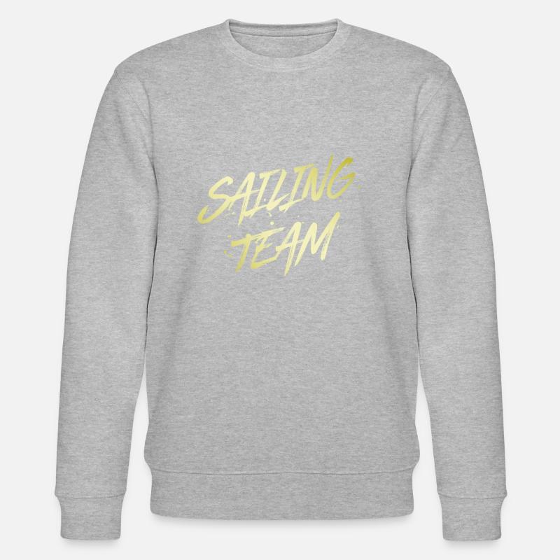 Sailing Team - Stanley/Stella Unisex Bio-Sweatshirt CHANGER - Grau meliert