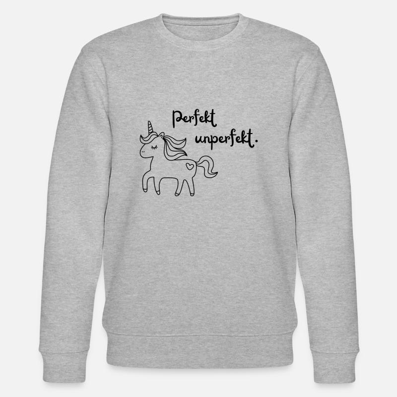 Perfekt unperfekt - Stanley/Stella Unisex Bio-Sweatshirt CHANGER  - Grau meliert