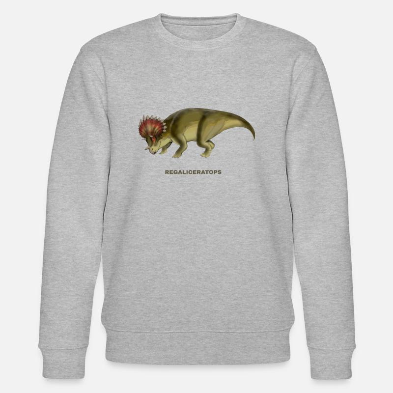 LICORICERATOPS - Stanley/Stella Unisex Bio-Sweatshirt CHANGER  - Grau meliert